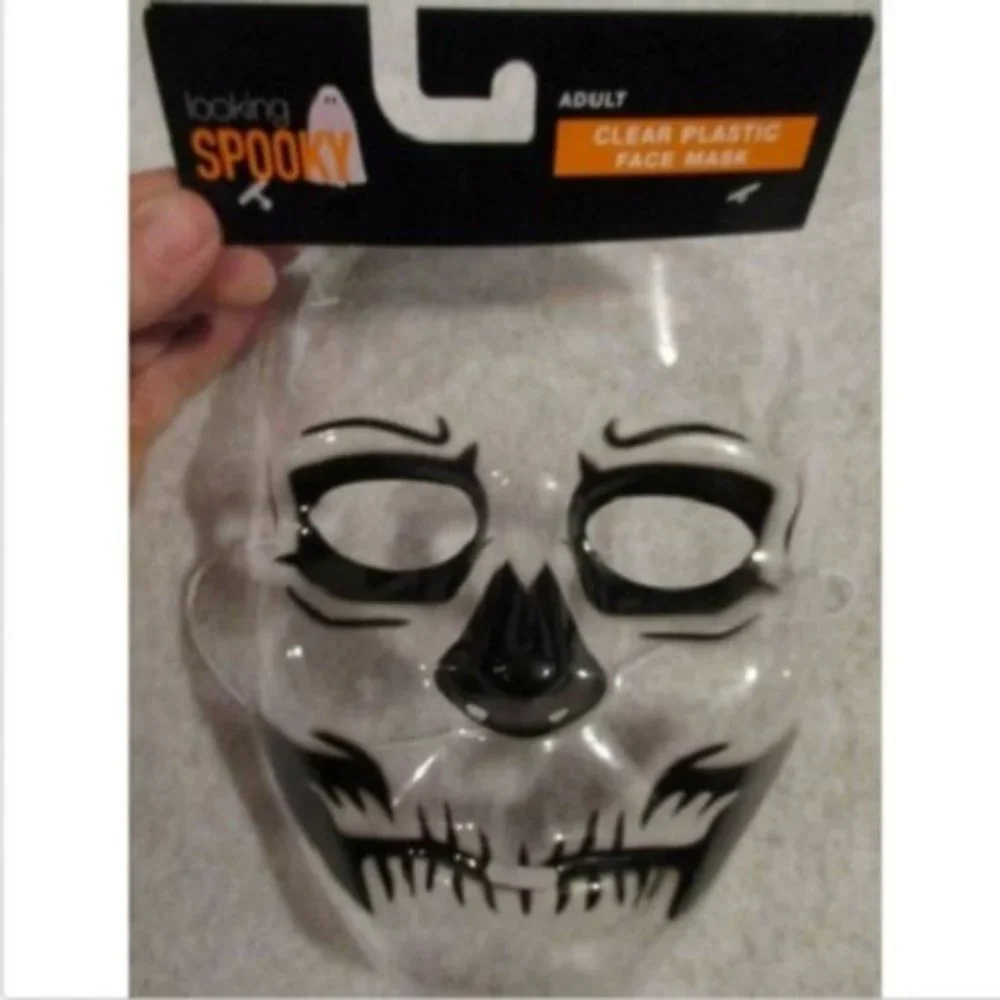HALLOWEEN SKELETON Mask Haunted House Scary Prop Zombie Skull Scary Horror NEW